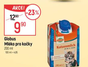 Mléko pro kočky Globus