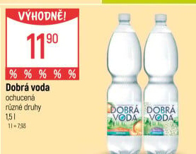 Ochucená voda Dobrá voda
