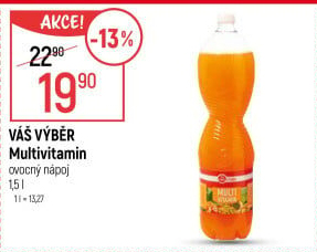 Ovocný nápoj Váš Výběr