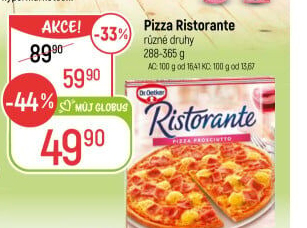 Pizza mražená Ristorante Dr. Oetker