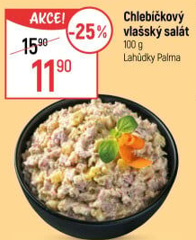 Salát vlašský chlebíčkový