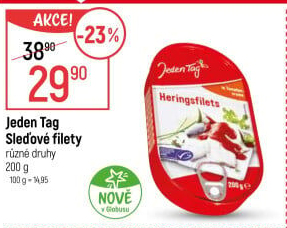 Sleďové filety Jeden Tag