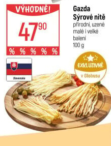 Sýrové nitě Gazda