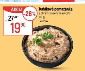 Tuňáková pomazánka s olivami