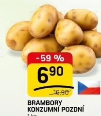 Brambory konzumní pozdní
