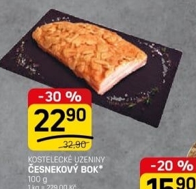 Česnekový bok Kostelecké uzeniny
