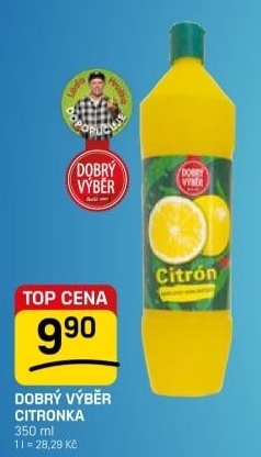 Koncentrát Citronka Dobrý Výběr