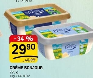 Margarín Créme Bonjour Rama