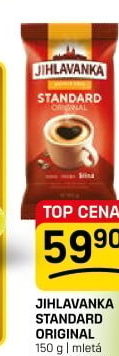 Mletá káva Standard Jihlavanka
