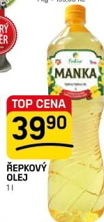 Řepkový olej Manka Fabio