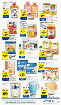 akční leták Tesco 21.1.2026-27.1.2026