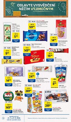 akční leták Tesco 21.1.2026-27.1.2026