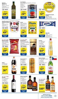 akční leták Tesco 21.1.2026-27.1.2026
