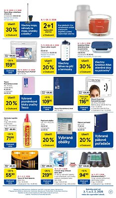 akční leták Tesco 21.1.2026-27.1.2026