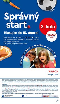 akční leták Tesco 21.1.2026-27.1.2026