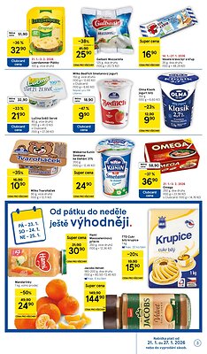 akční leták Tesco 21.1.2026-27.1.2026