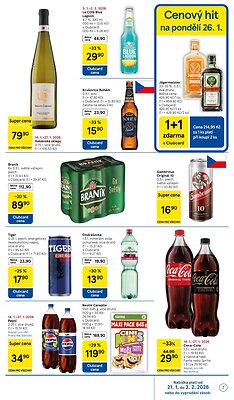 akční leták Tesco 21.1.2026-27.1.2026