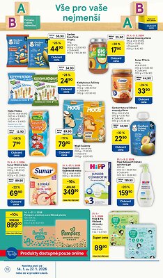 akční leták Tesco 21.1.2026-27.1.2026