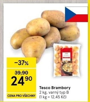 Brambory Tesco