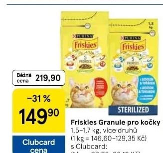 Granule pro kočky Friskies