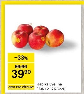 Jablka Evelina