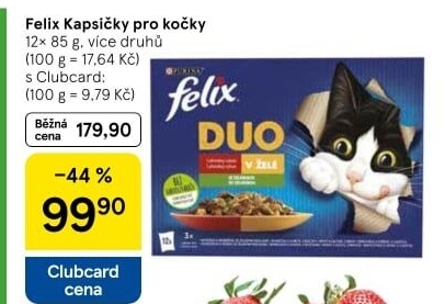 Kapsičky pro kočky Felix Purina