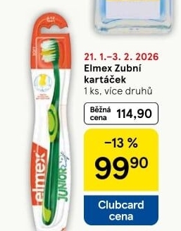 Kartáček na zuby Elmex