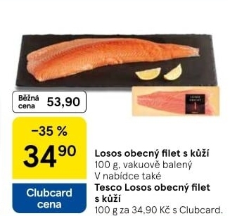 Losos obecný filety