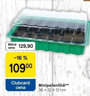 Minipařeniště