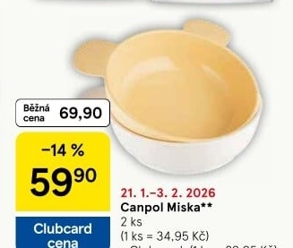 Miska medvídek Canpol Babies