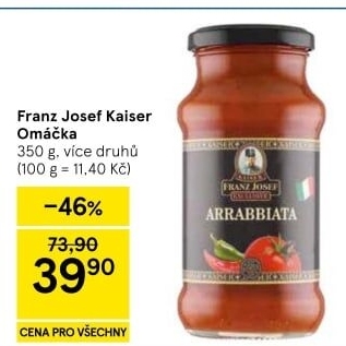 Omáčky na těstoviny Exclusive Franz Josef Kaiser