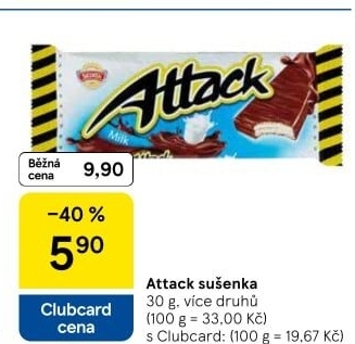 Oplatky Attack Sedita