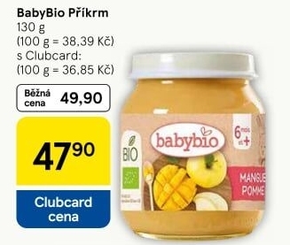 Příkrm Babybio