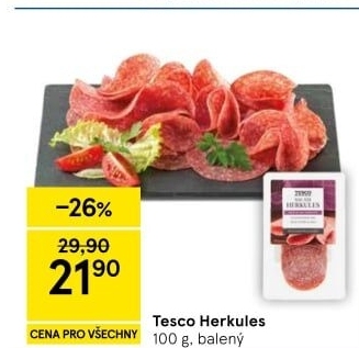 Salám Herkules Tesco