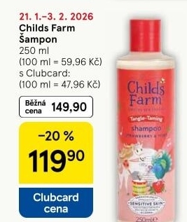 Šampon dětský Childs Farm