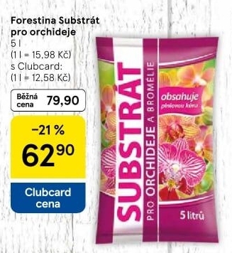 Substrát pro orchideje a bromelie Forestina