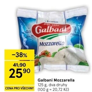 Sýr Mozzarella Galbani