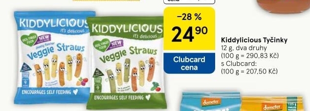 Tyčinky zeleninové Kiddylicious