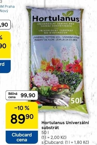 Univerzální substrát Hortulanus