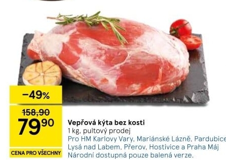Vepřová kýta bez kosti