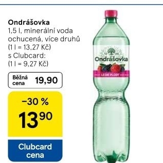 Voda ochucená Ondrášovka