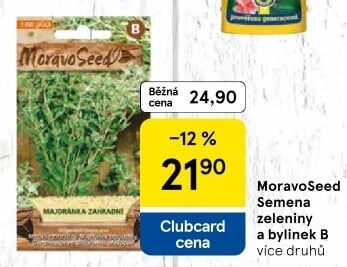 Zahradní osivo MoravoSeed