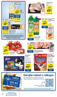 akční leták Tesco 21.1.2026-27.1.2026