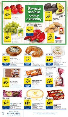 akční leták Tesco 21.1.2026-27.1.2026
