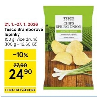 Chipsy Tesco