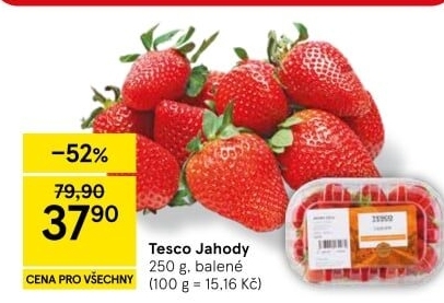Jahody Tesco