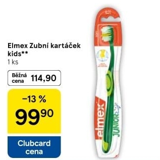 Kartáček na zuby dětský Elmex