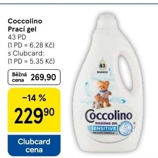 Prací gel Coccolino