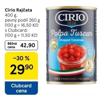Rajčata Cirio