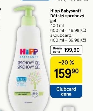 Sprchový gel dětský Baby Hipp